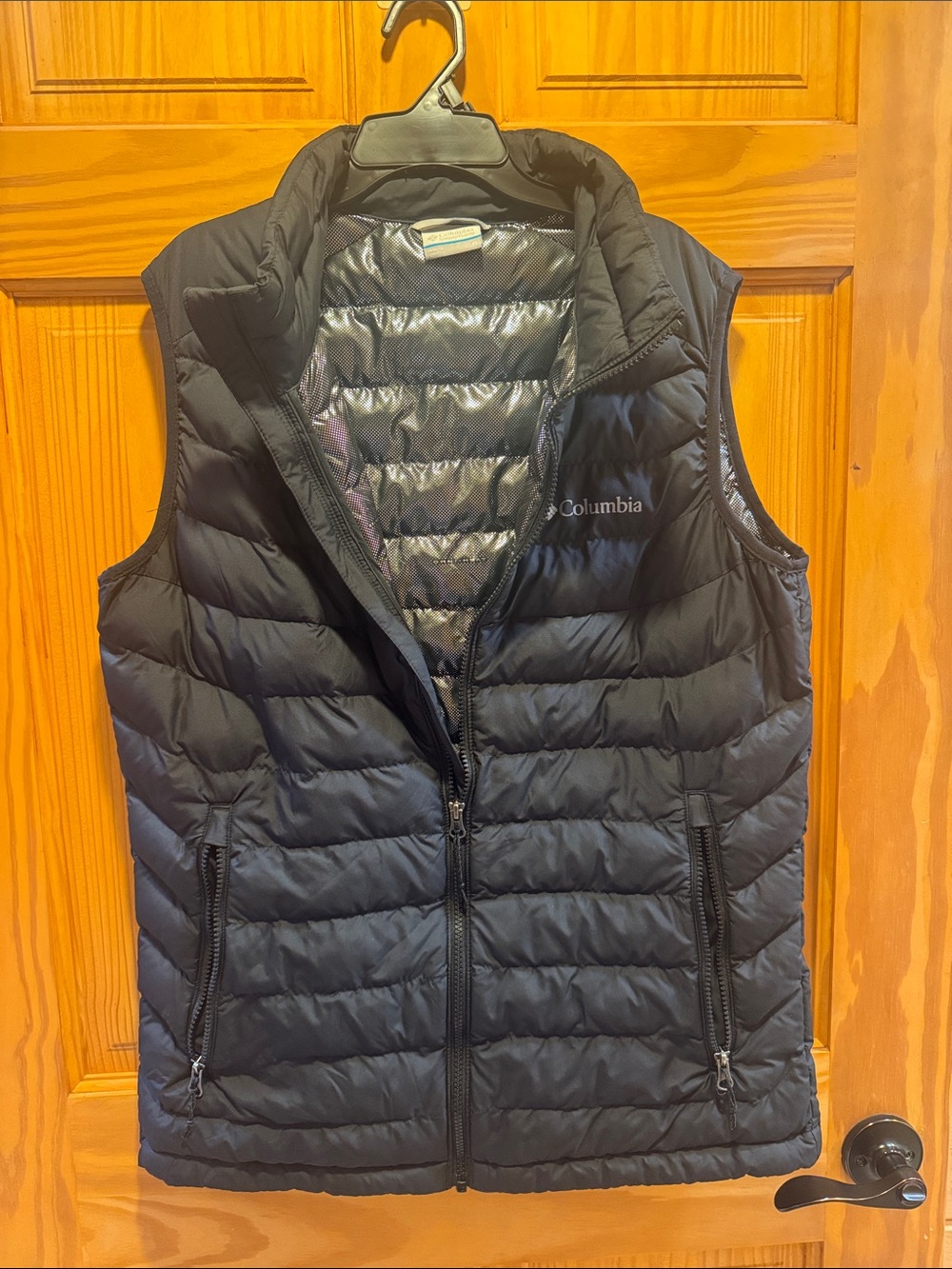 Columbia Black OmniHeat Insulated Men's Vest